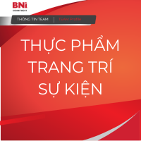 THỰC PHẨM - TRANG TRÍ SỰ KIỆN